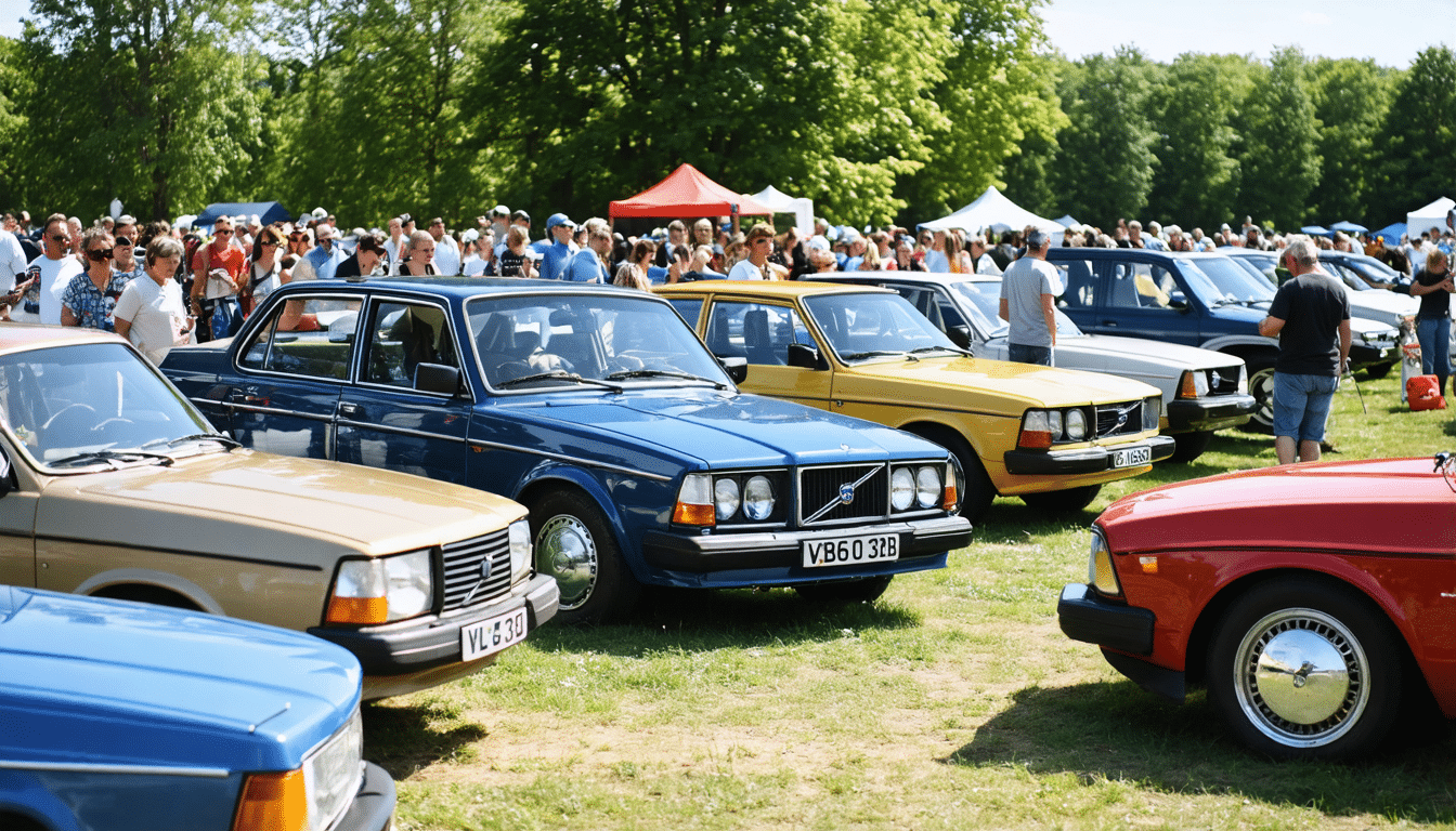 Großes Volvo-Treffen lockt Automobilfans nach Øster Doense
