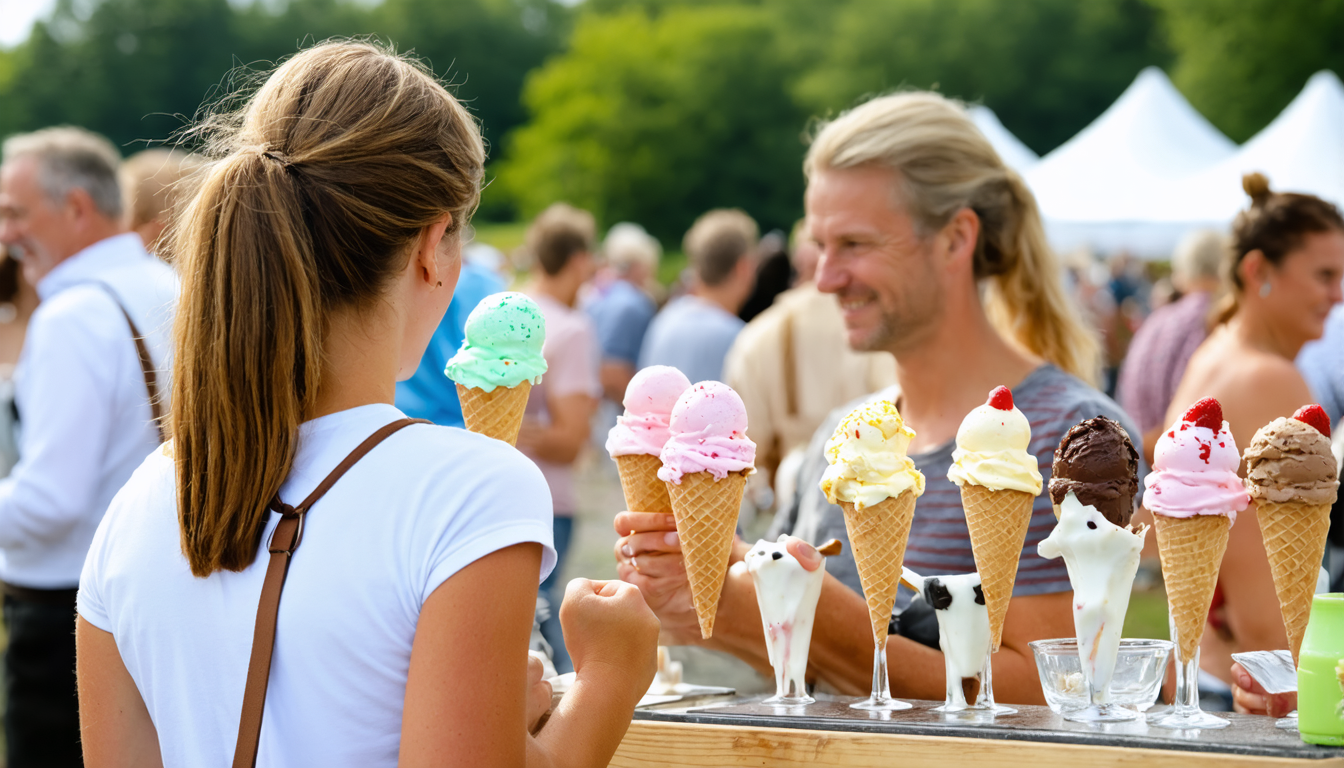 Eisfest auf dem Aabybro Mejeri: ISENS DAG 2025 lädt zur süßen Entdeckungstour