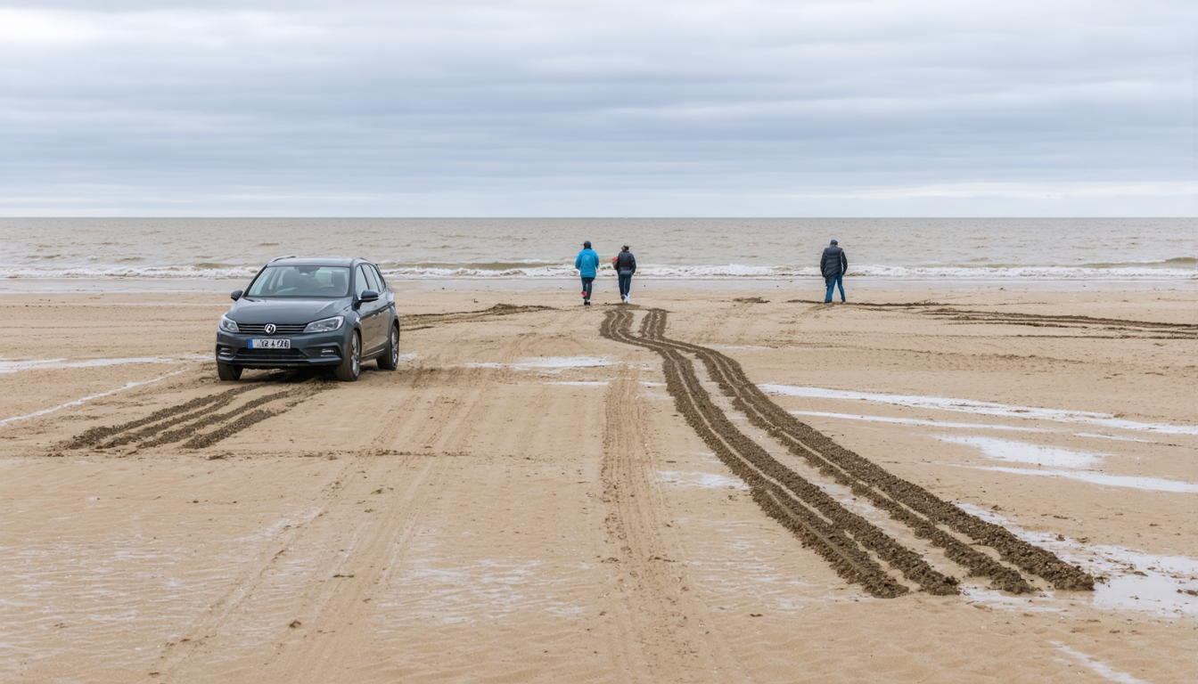 Lakolk Strand auf Rømø wieder geöffnet – Ölsanierung läuft weiter