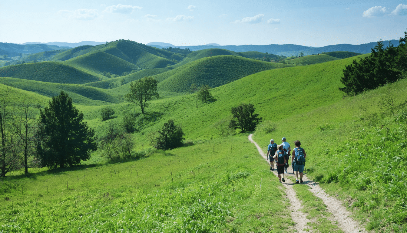 Geführte Familienwanderung über die Panorama-Route nahe Hobro Geführte Familienwanderung über die Panorama-Route nahe Hobro