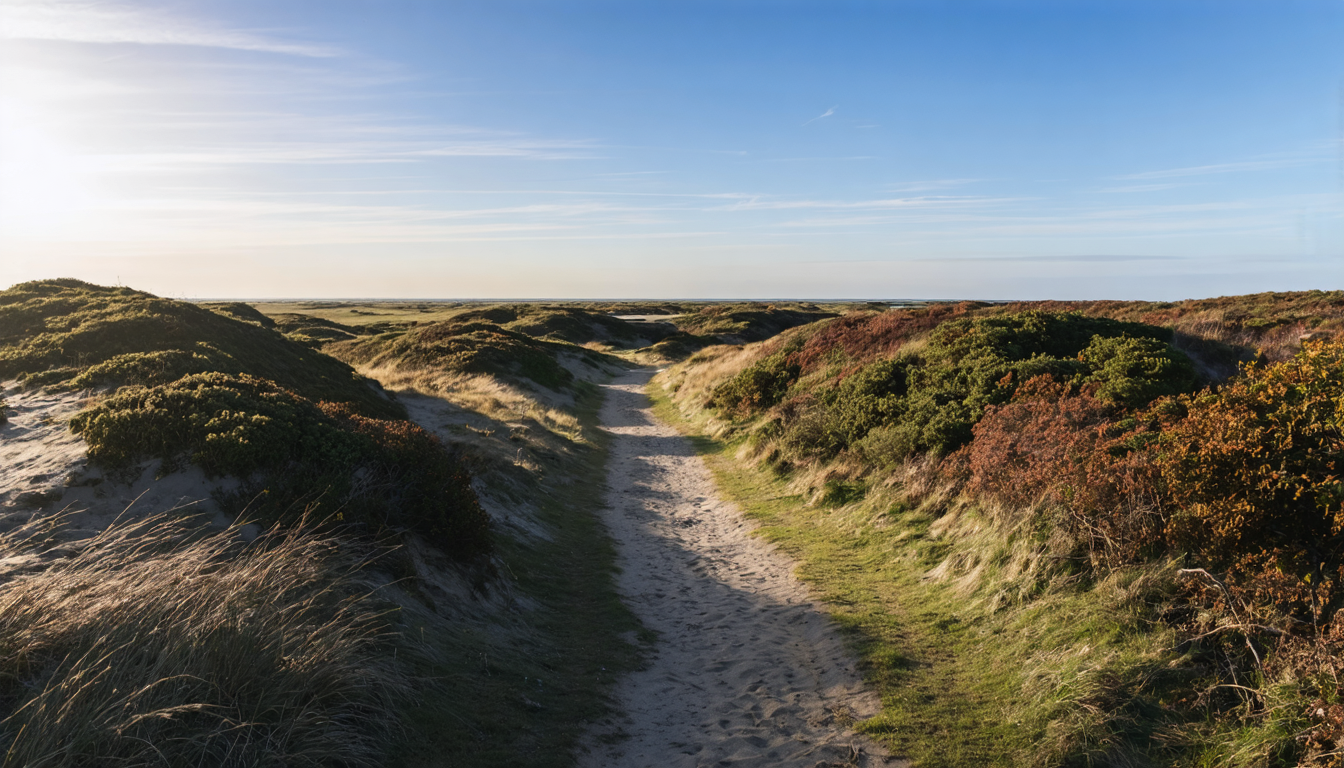 Wandererlebnis auf Fanø: Entdecken Sie abwechslungsreiche Routen entlang der Wattenmeerküste