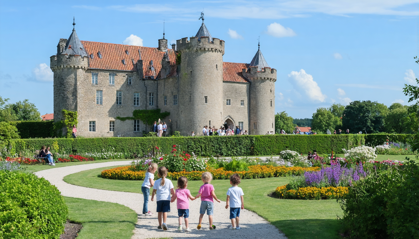 Außergewöhnliche Schlossführung für Kinder: Voergaards Vogtere begeistert junge Besucher