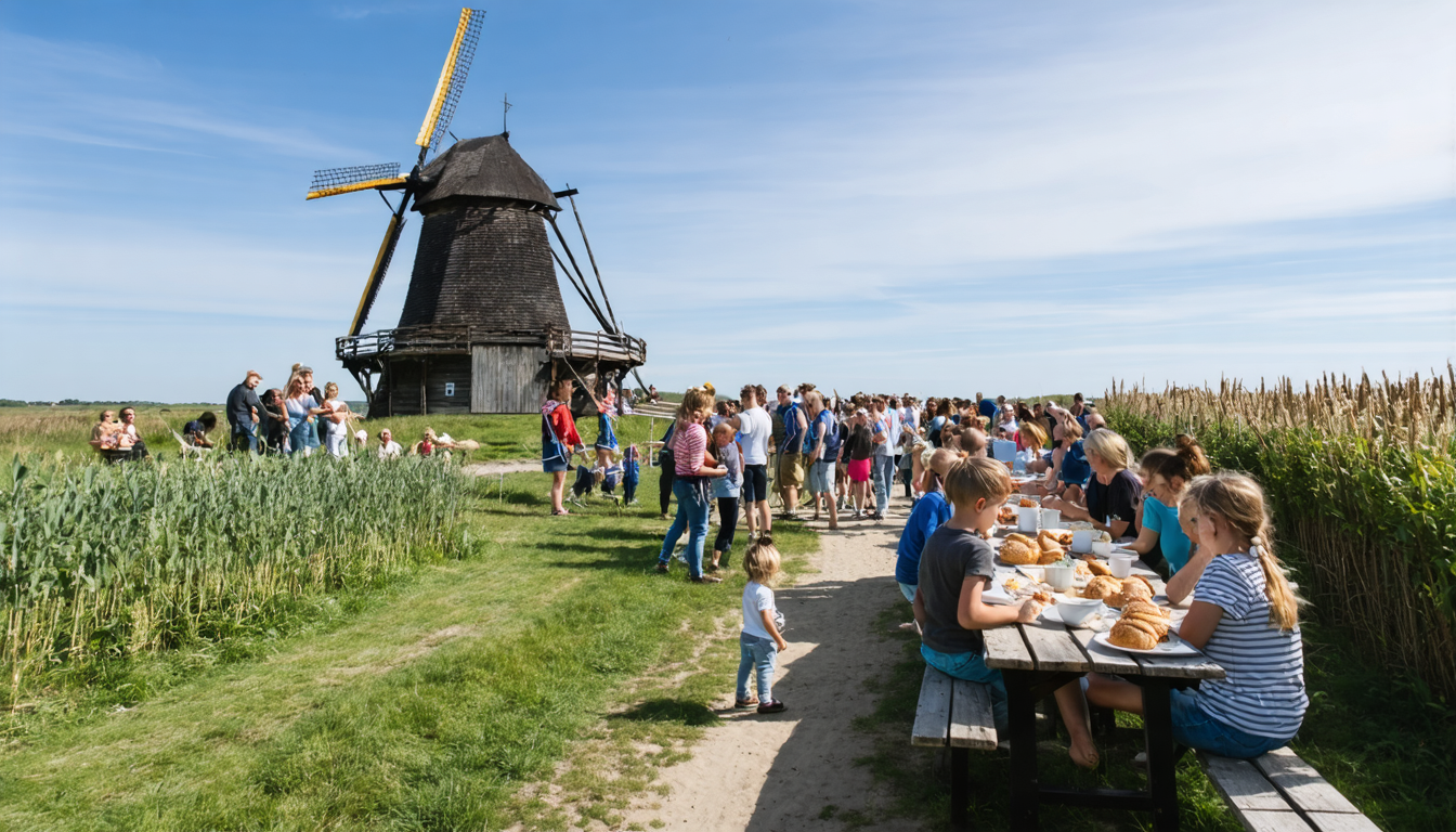 Backtradition und Mühlengeschichte: Veranstaltungen an der Havnø Mølle bei Hadsund