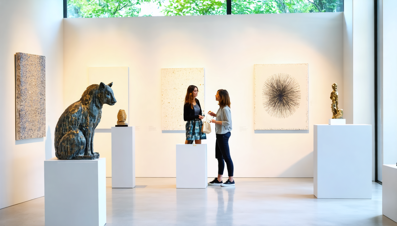 Tine Schumann gibt Einblicke in ihre Kunst: Treffen im Galleri 2132