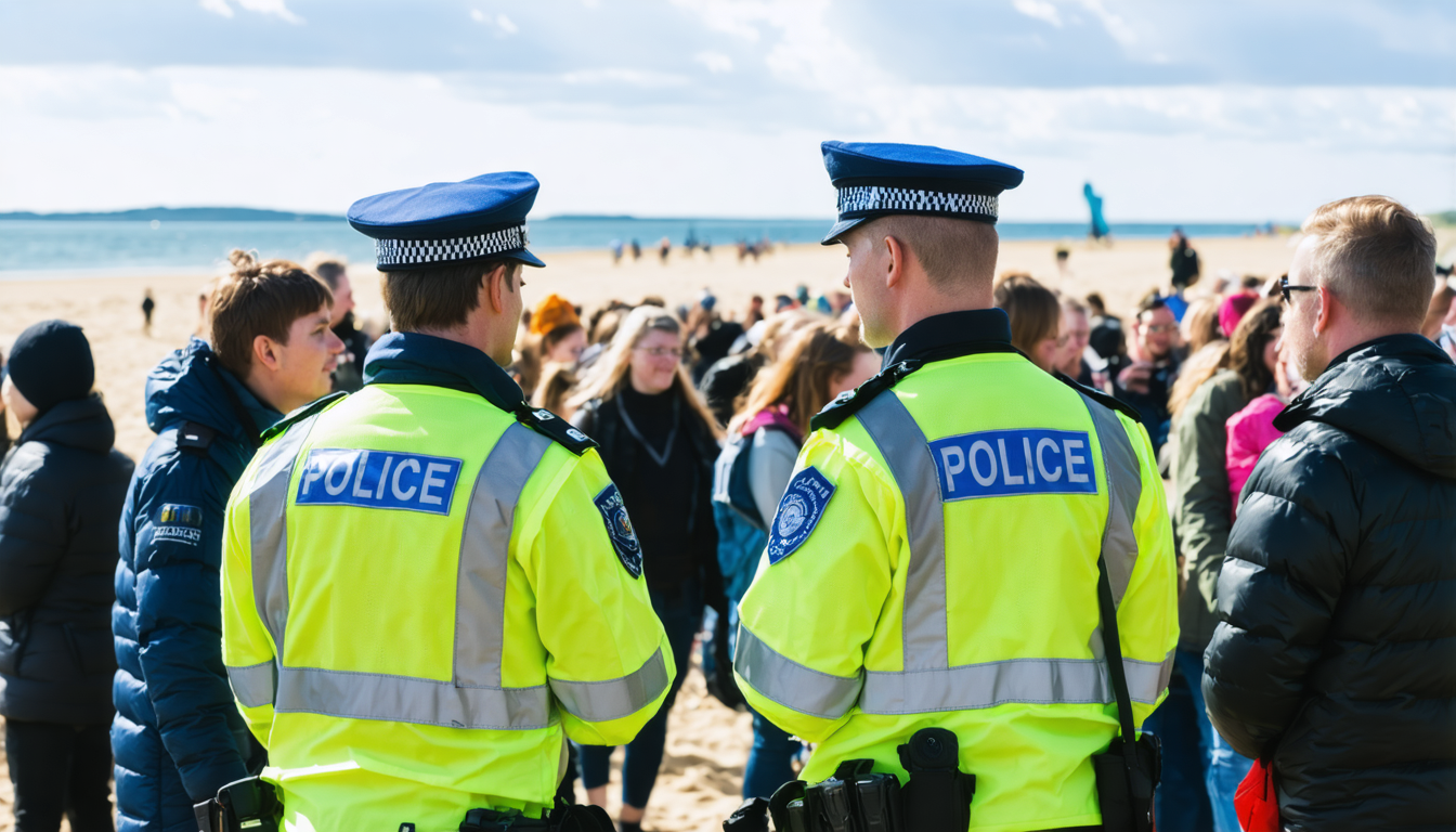 Sicher unterwegs beim Fanø Vesterland: Polizei setzt auf Präsenz und Prävention