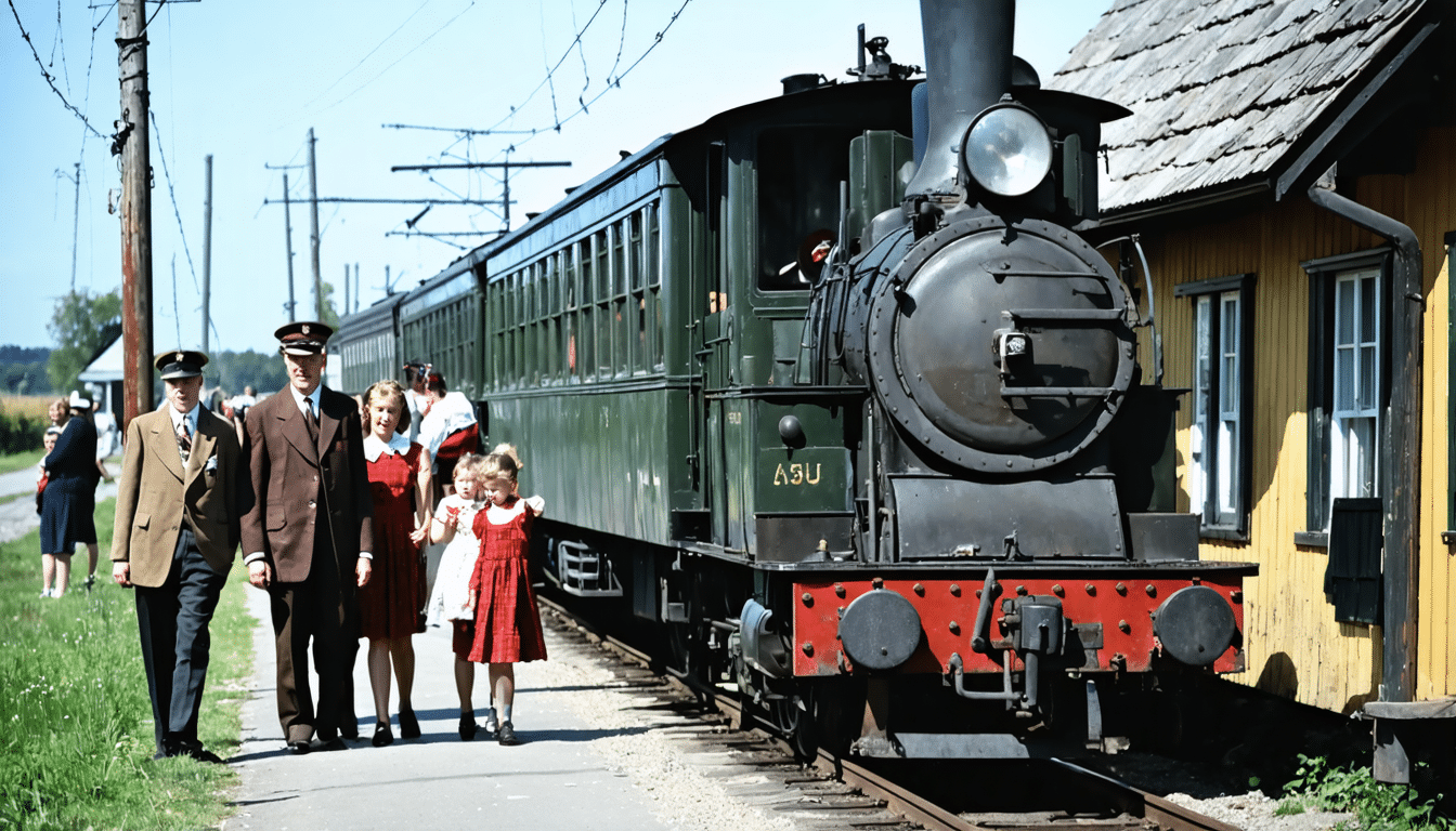 Erfolgreicher ELRO-Tag bei Mariager-Handest Veteranbahn – Besucherrekord gefeiert