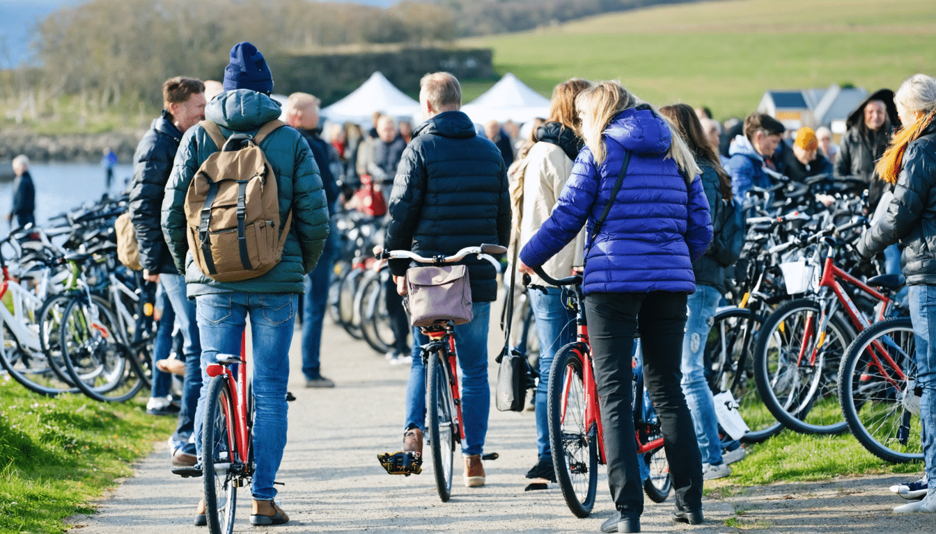 Großes Fahrrad-Event in Løkken: Ausverkauf und gemeinschaftliche Fahrradtour zum Herbstauftakt