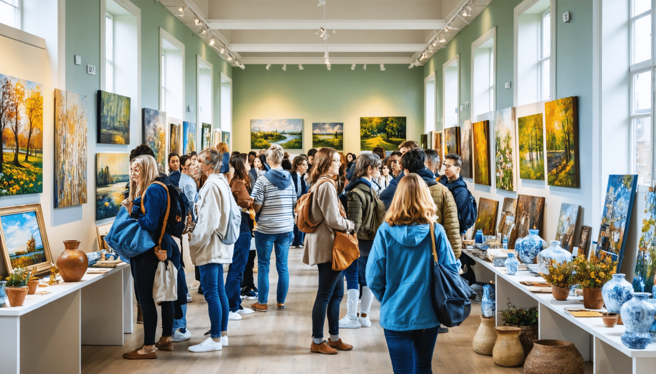 Kreativität trifft Gemütlichkeit: 37. Kunstausstellung in Jerslev stärkt Gemeinschaft