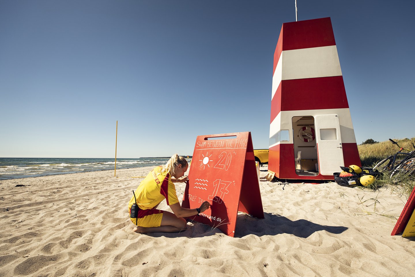 Urlaubsbild von Grenaa in Mitteljütland (Ostsee), Dänemark