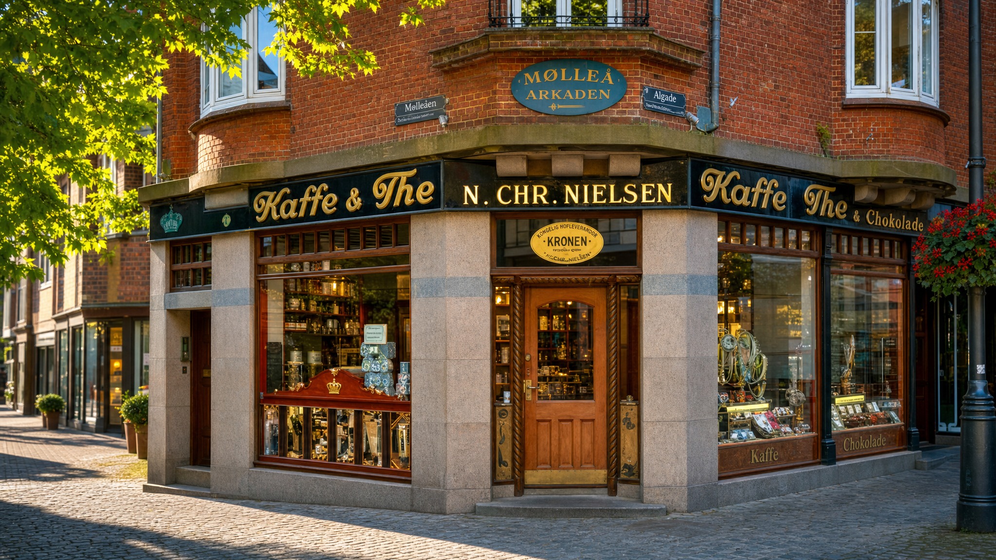 Kaffe og Theforretningen Kronen