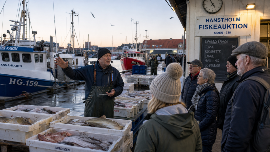 Geführte Tour zur Hirtshal Fischauktion – Nordsøen Oceanarium