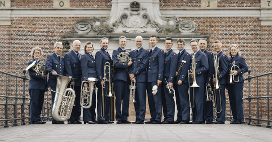 Konzert von Prinsens Musikkorps im Lønstrup Strandhotel