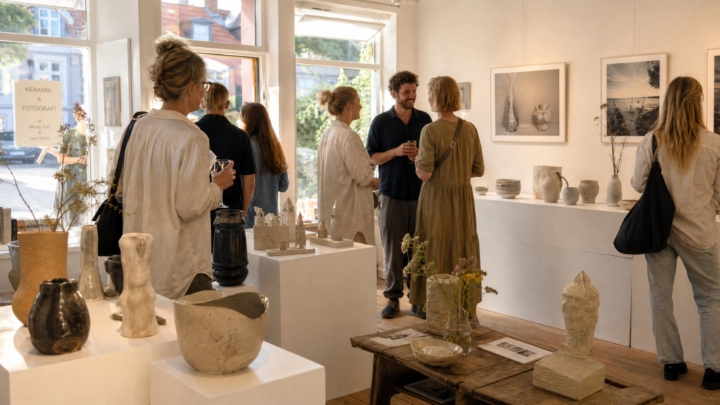Vernissage bei Tina Nøhr Risager