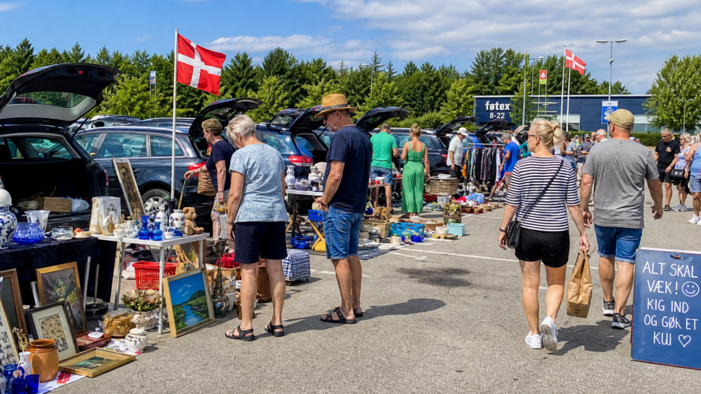 Kofferraummarkt (Bagagerumsmarked)