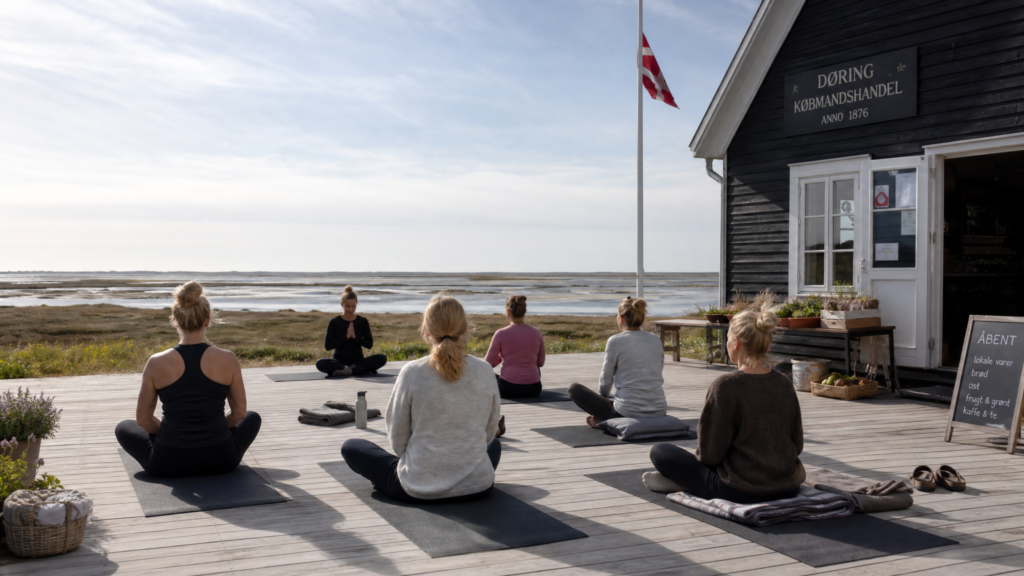 Kostenlose Yoga-Flow-Session auf Mandø