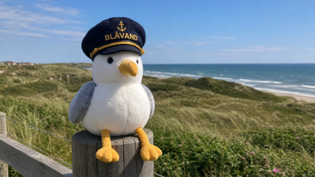 Schatzsuche am Blåvandshuk Leuchtturm