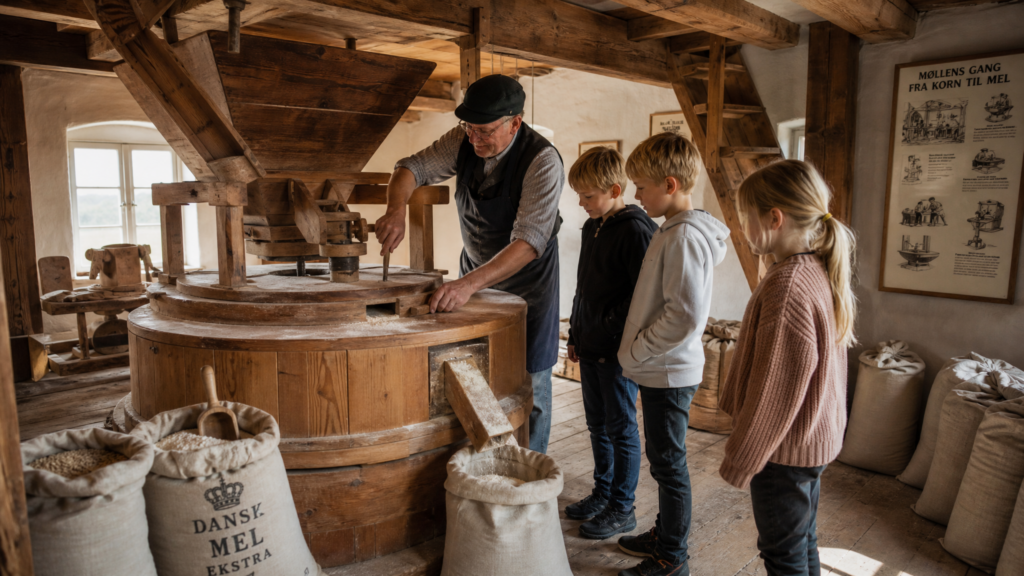 Ferienaktivität: Selbst Mehl mahlen