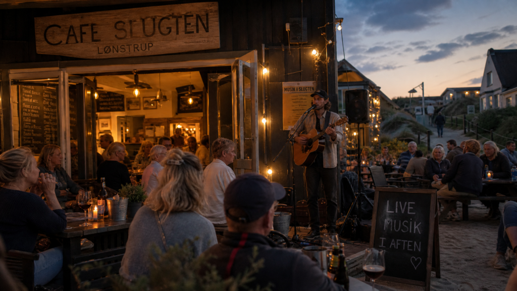 Livemusik im Cafe Slugten mit Henrik Mølbjerg
