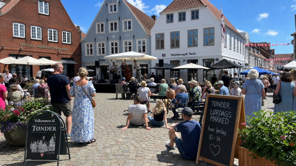 Musik auf dem Marktplatz