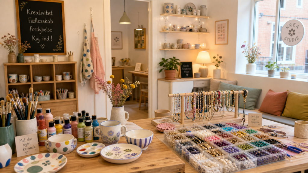 Keramik bemalen und Perlenschmuck herstellen bei By Anja Lisa