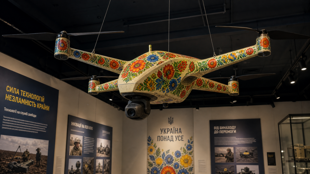 Sonderausstellung: Droner over Ukraine