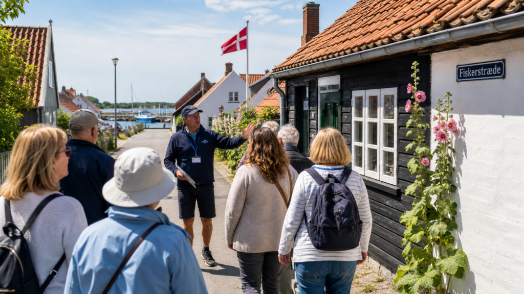 Byvandring med Per V Nielsen – Hør om Lønstrups historie