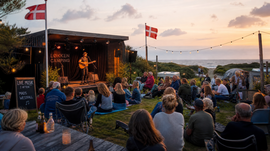 Livemusik på Lønstrup Camping med Lars Lindbjerg