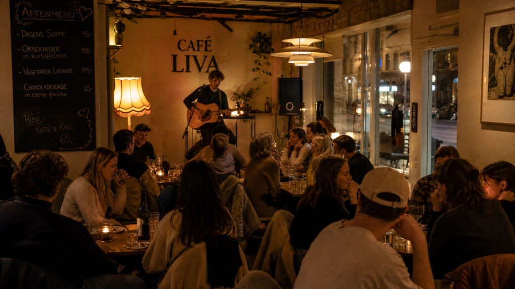 Livemusik på Cafe Slugten med Ronni Strøm