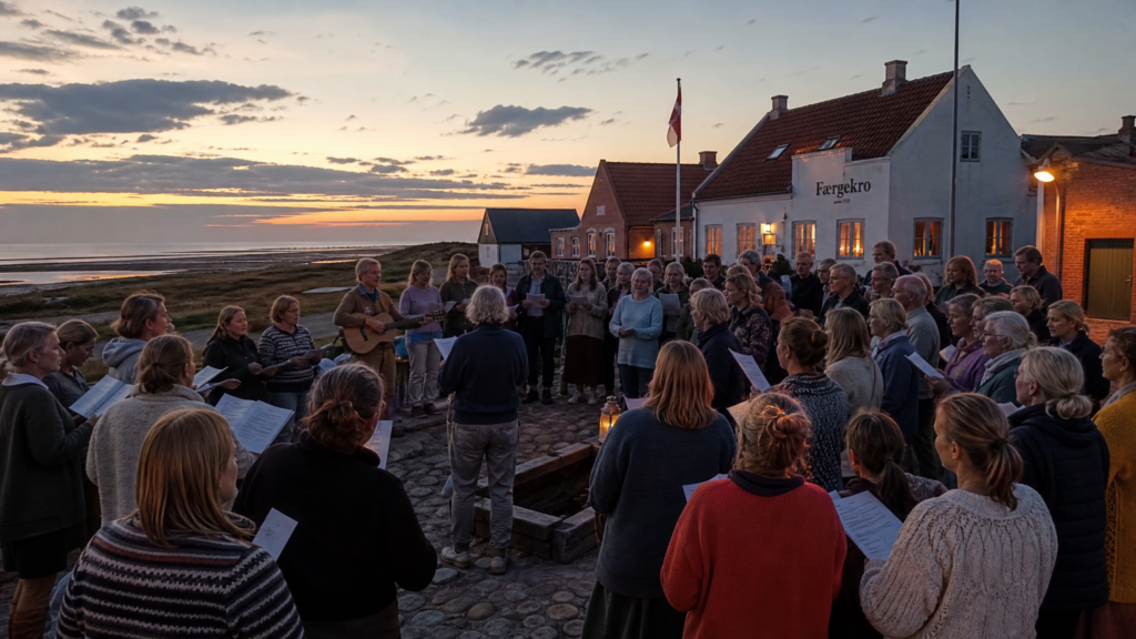 Gesangsabend auf der Stjernepladsen