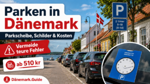 Parken in Dänemark: Regeln, Parkscheibe und Kosten