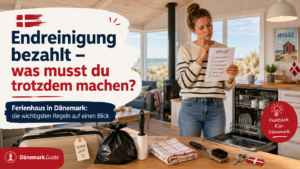 Endreinigung im Ferienhaus: Was musst du trotzdem machen?