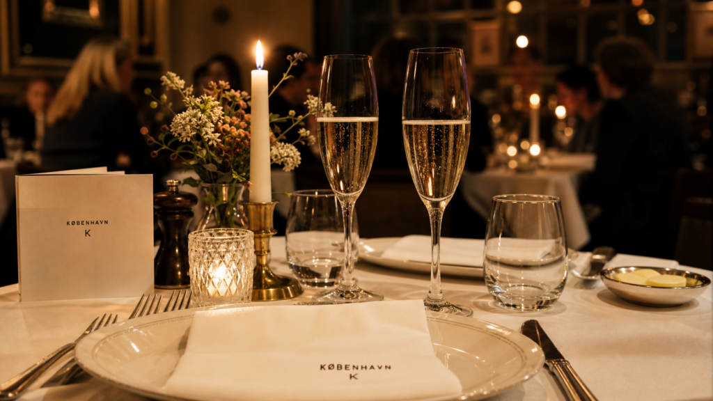 Champagner-Tasting-Dinner im Restaurant Havgus