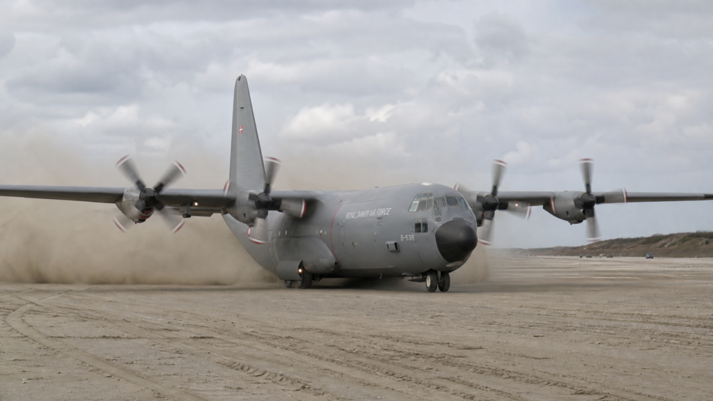 Militärische Sperrung Lakolk Strand