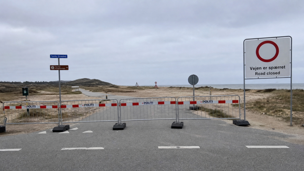 Strandsperrung Lakolk — Rømø Motor Festival