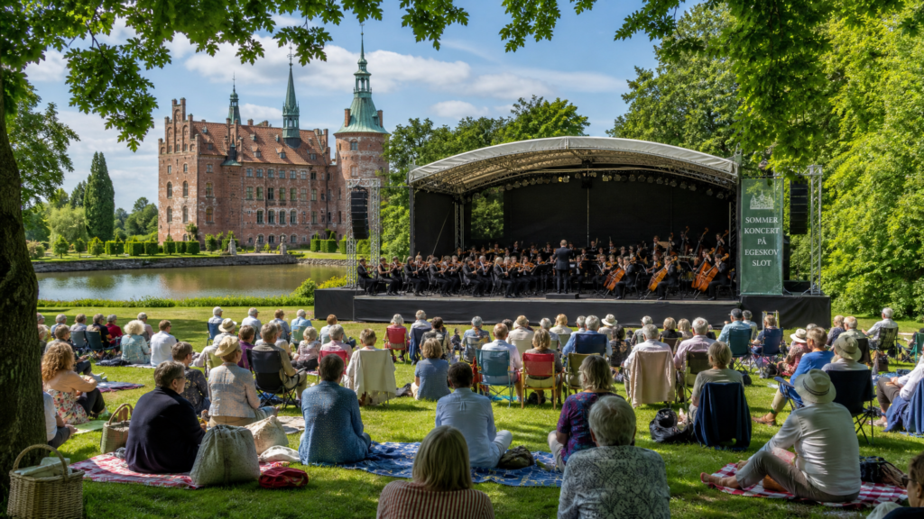 Sønderjyllands Symfoniorkesters Gratis-Sommerkonzert im Augustenborg Slotspark