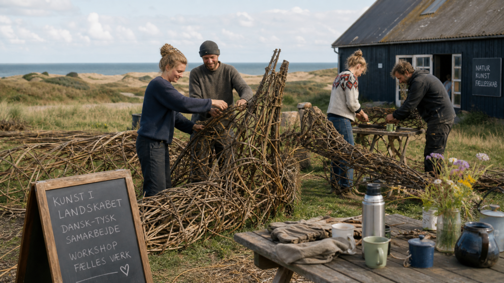 Dänisch-deutsche Künstlerworkshop auf Tranum Strandgård