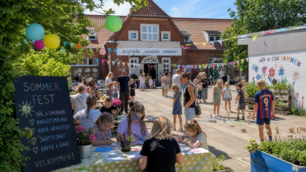 Sommerevent bei Kolding Børnehøjskole