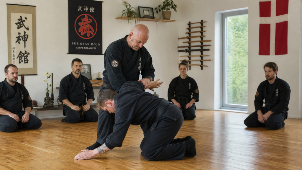 Kostenloses Bujinkan-Training in Kolding