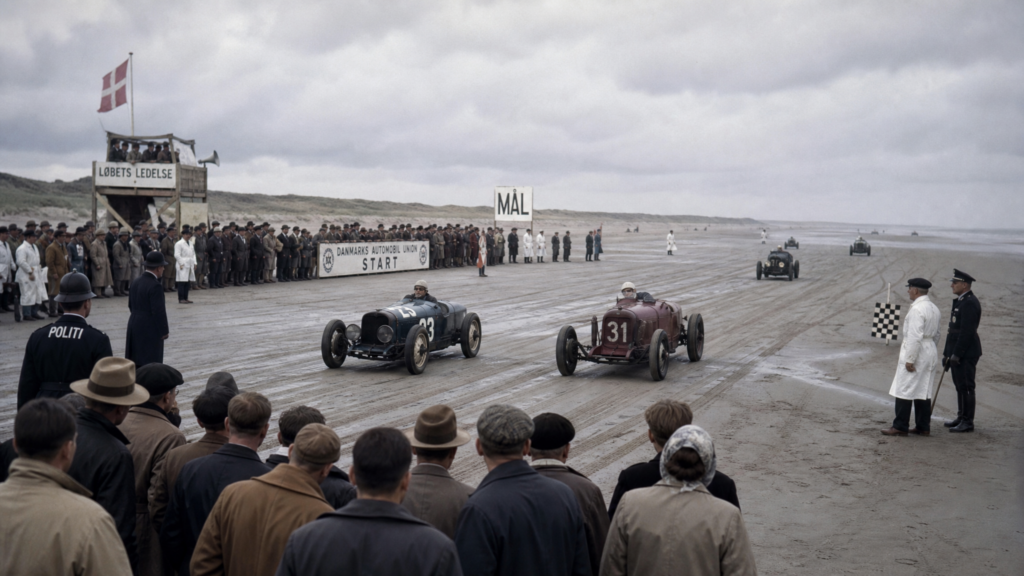 Rømø Motorlauf – Oldtimer-Rennen auf Lakolk Strand