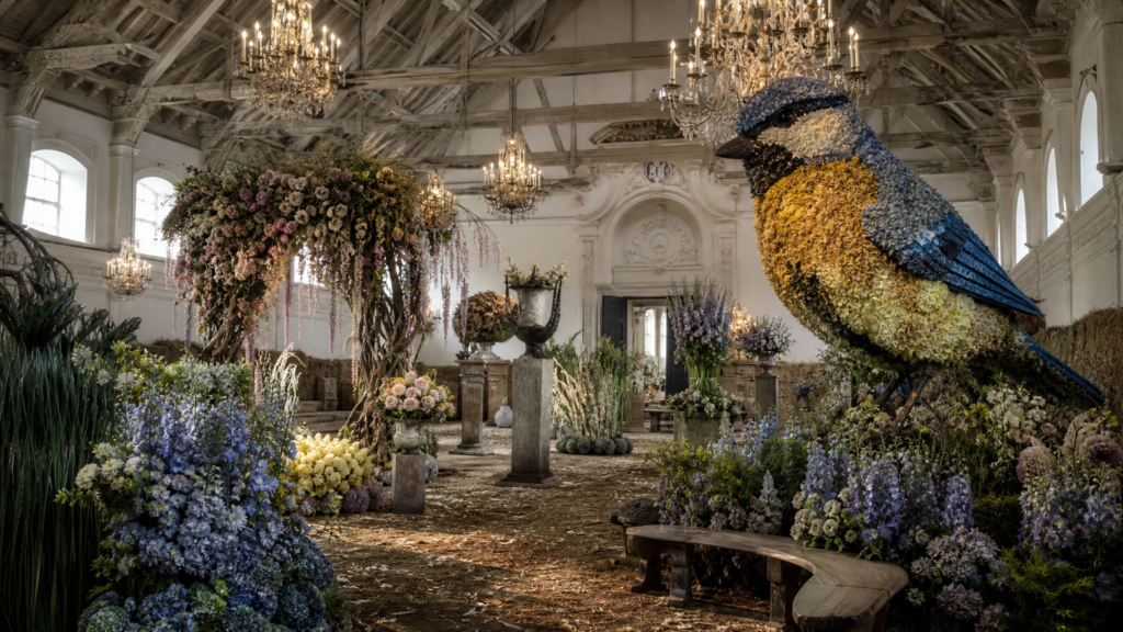 Blumenkunst-Ausstellung Johnny Haugaard