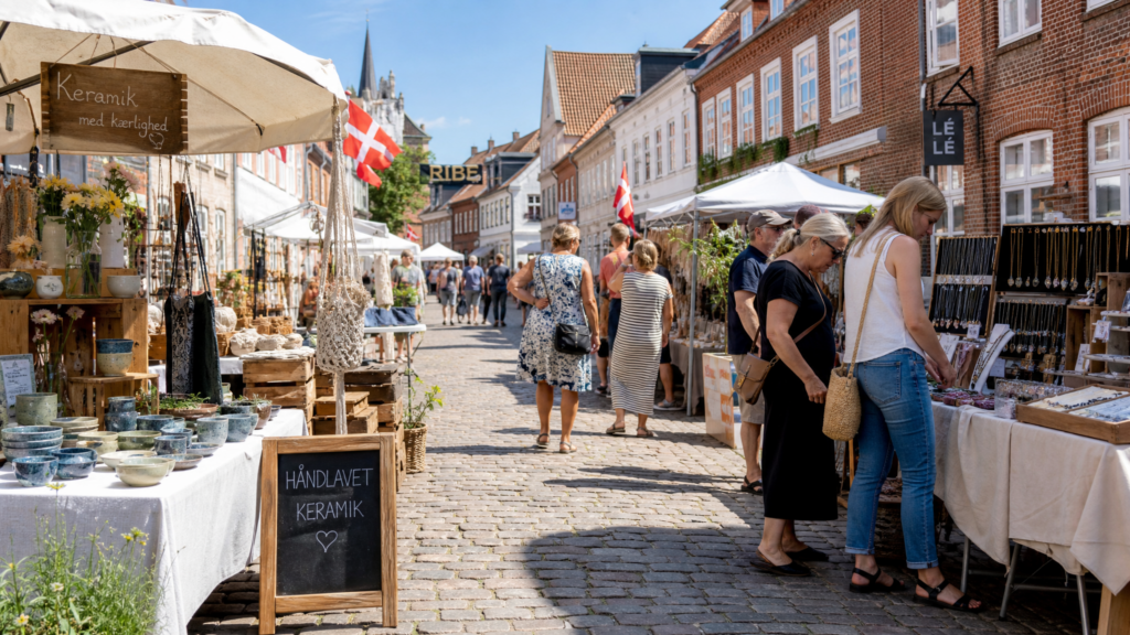 Kunsthandwerksmarkt in Grønnegade