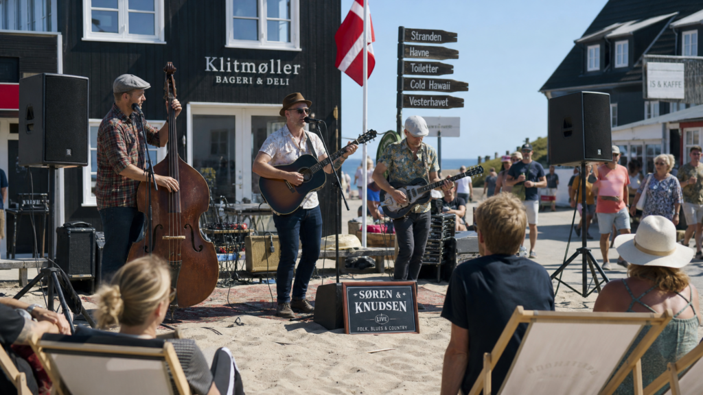 Livemusik auf der Sandplads – Ole Gas