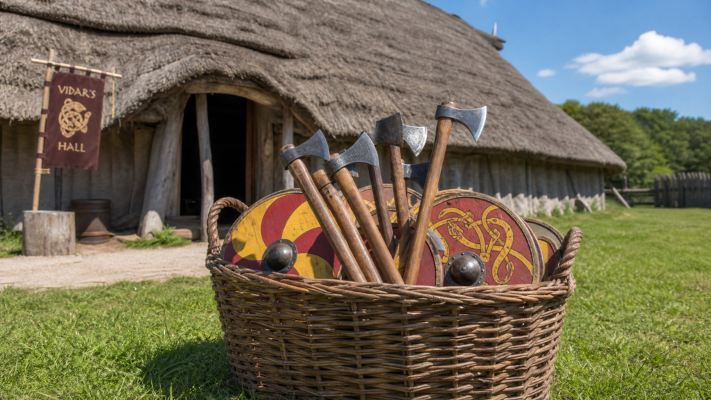 Wikinger-Themenwochen auf Vikingemuseet Fyrkat