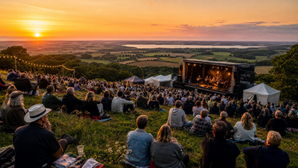 Konzert mit Marie Key und Love Shop auf Ejer Bavnehøj