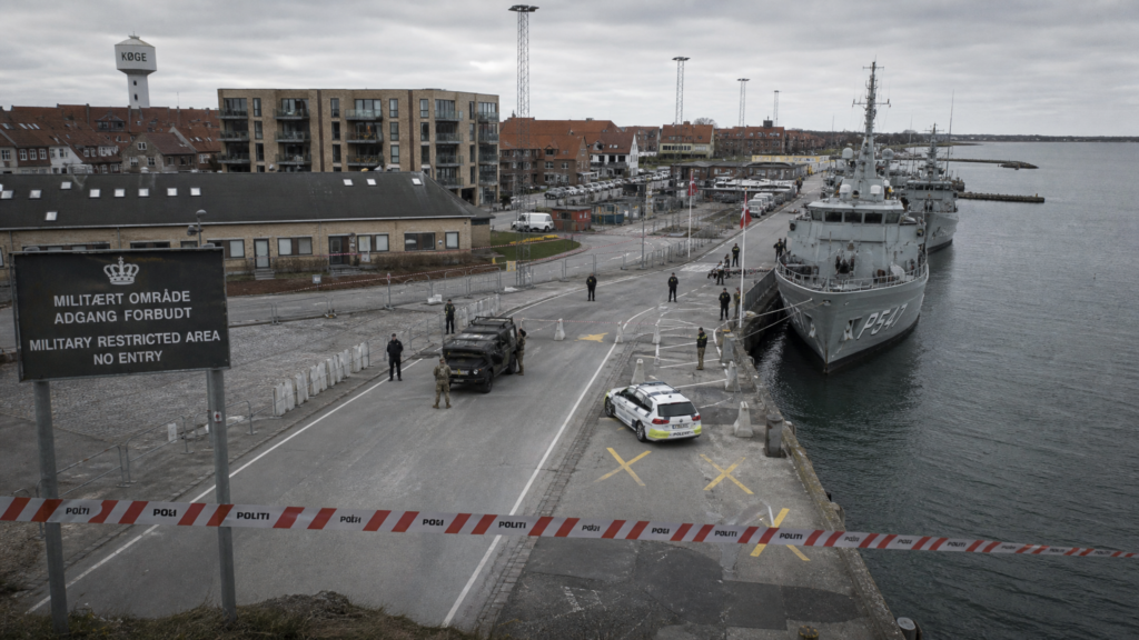 Militärisches Sperrgebiet am Køge Havn