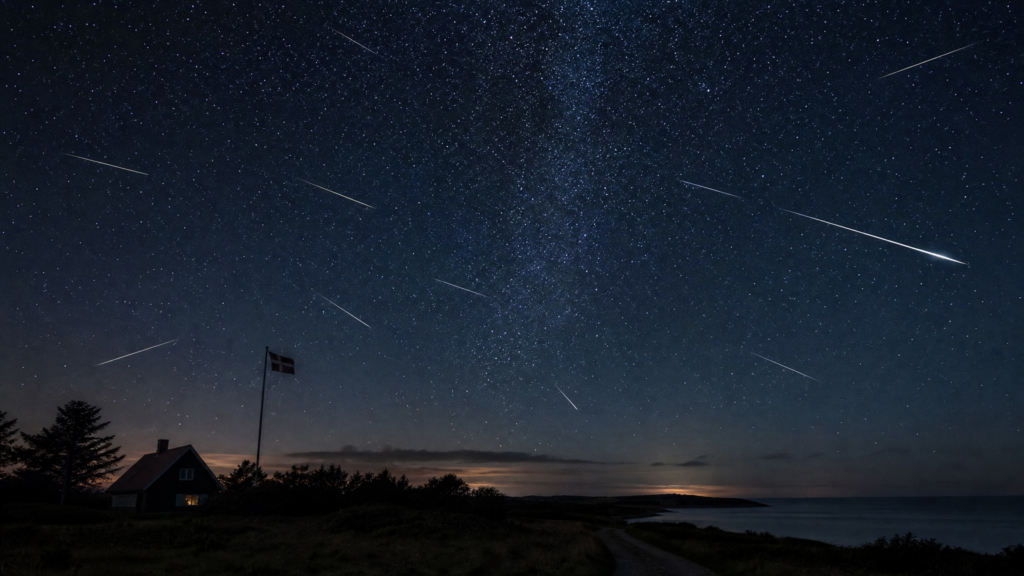 Perseiden-Meteorschauer – Höhepunkt
