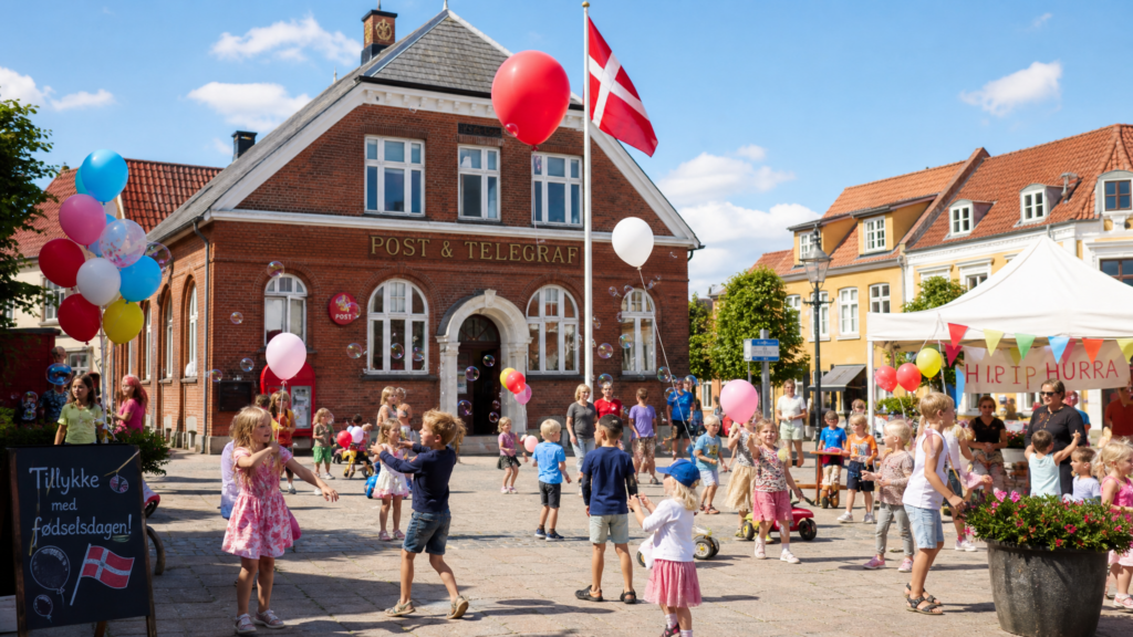 Kindergeburtstag auf dem Posthustorvet