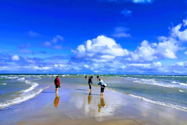 Grenen – Der Punkt, an dem Nordsee und Ostsee aufeinandertreffen