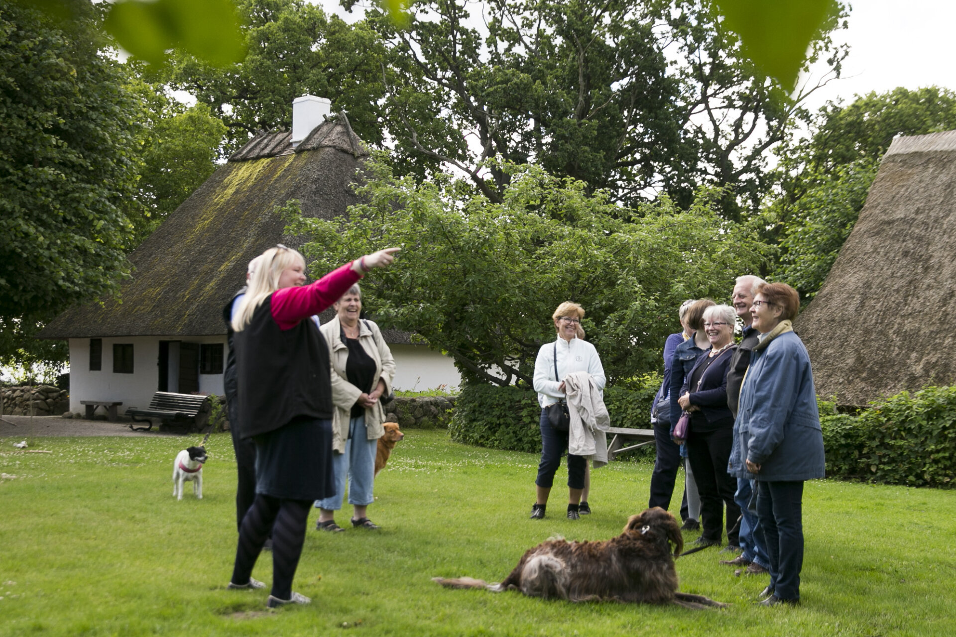 De gamle Huse, frilandsmuseet i Maribo