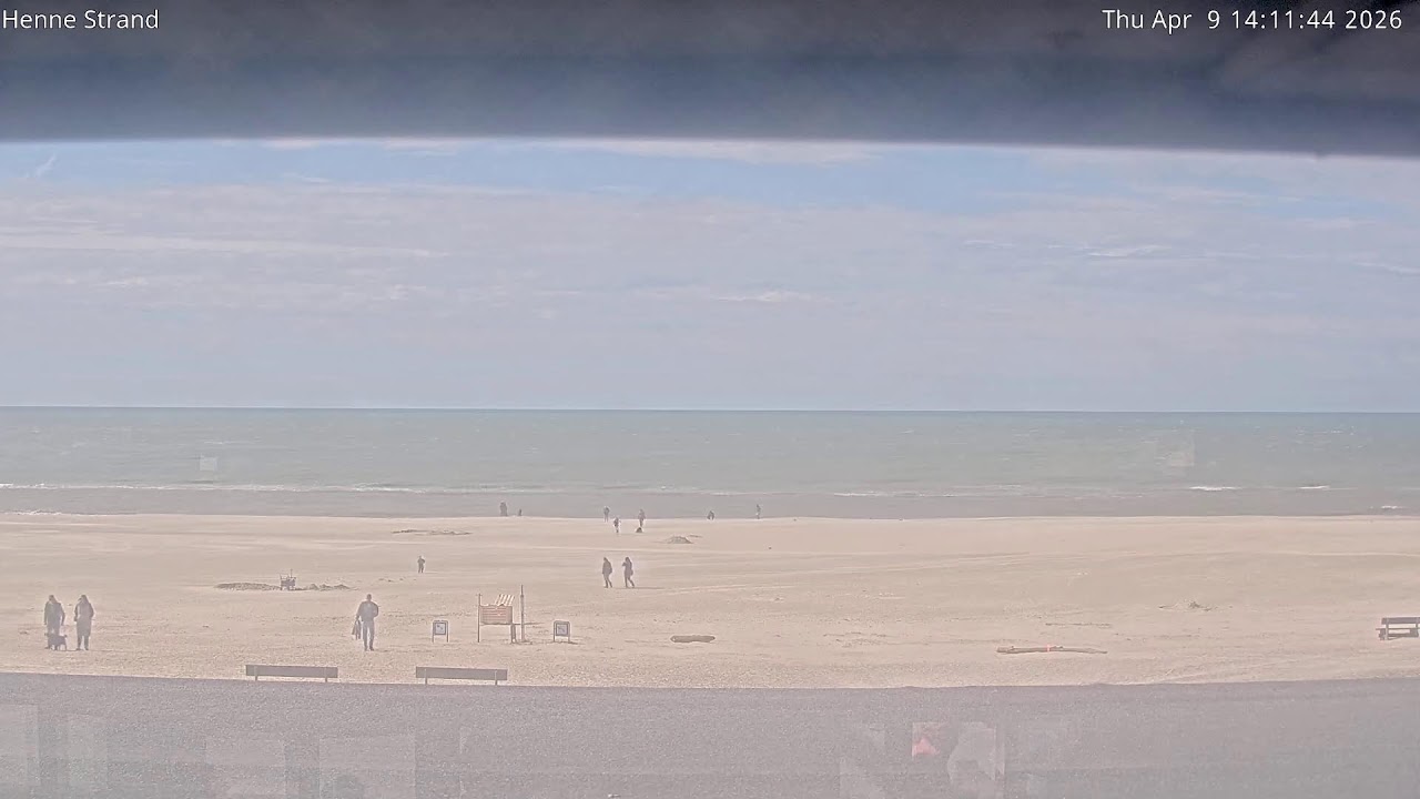 Webcam Henne Strand